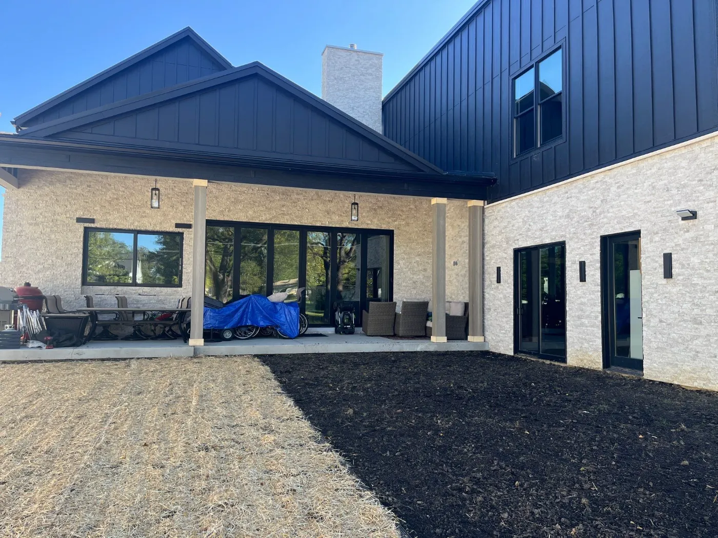 Siding installation documented in Pebble Brook